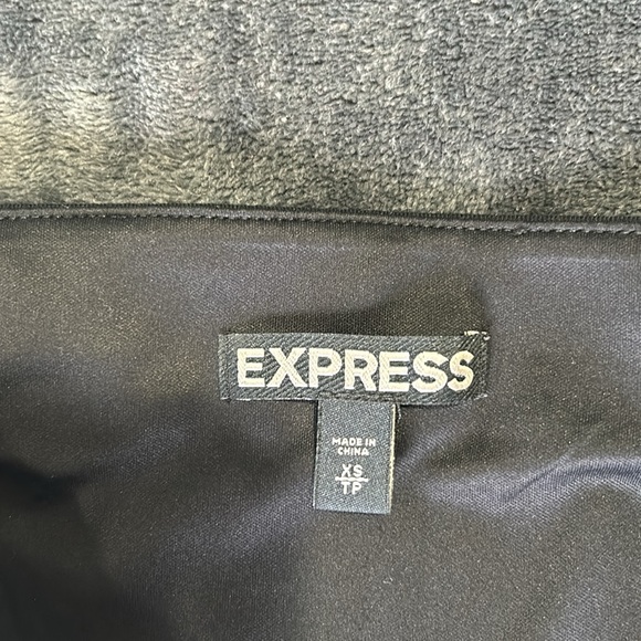 Express mini Aztec shirt black white and silver size XS - Picture 3 of 5